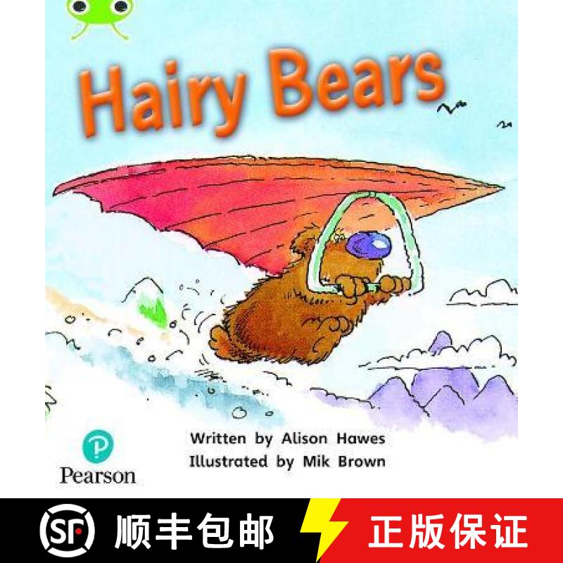【2-3周达】Bug Club Phonics Fiction Year 1 Phase 5 Unit 22 Hairy Bears [9781292395364]
