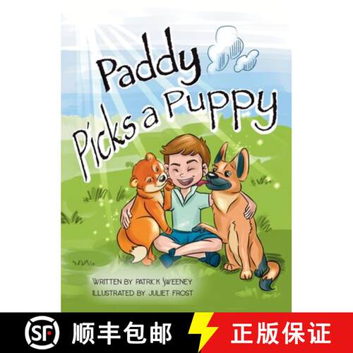 【3-4周达】精装 Paddy Picks a Puppy [9798218322748]