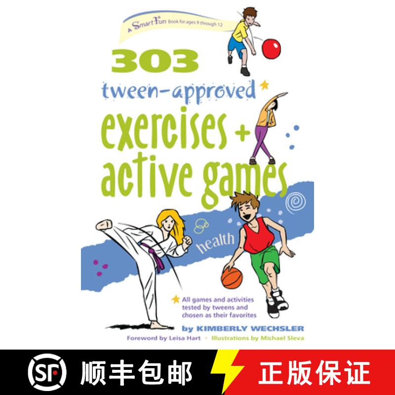 【3-4周达】303 Tween-Approved Exercises and Active Games [9780897936200]