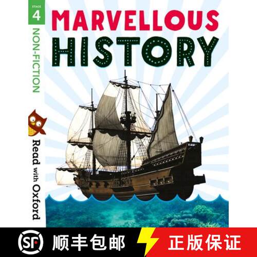 【3-4周达】Read with Oxford: Stage 4: Non-fiction: Marvellous History [9780192773876]