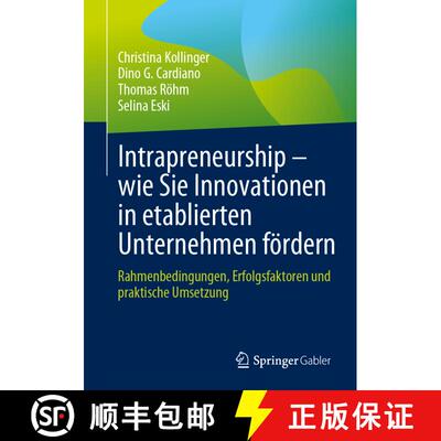 【3-4周达】Intrapreneurship - wie Sie Innovationen in etablierten Unternehmen fördern : Rahmenbeding... [9783662673768]