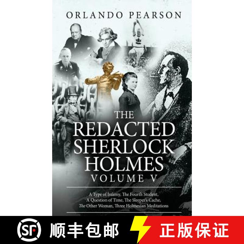 【2-3周达】The Redacted Sherlock Holmes (Volume V) [9781787053342]