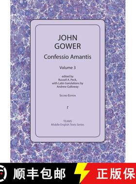 【3-4周达】Confessio Amantis, Volume 3 PB [9781580440929]
