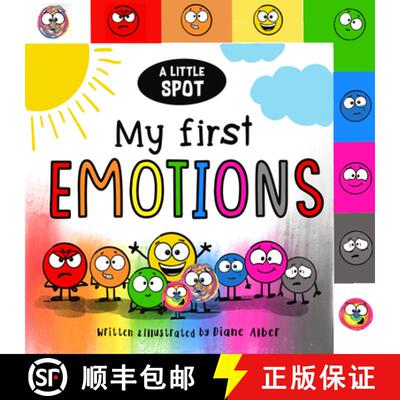 【3-4周达】A Little Spot: My First Emotions [9781951287979]