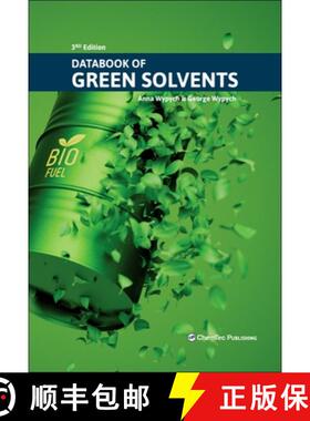 【3-4周达】Databook of Green Solvents, 3rd Ed. [9781774670347]