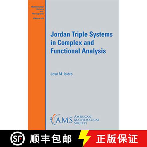 【3-4周达】精装 Jordan Triple Systems in Complex and Functional Analysis [9781470450830]