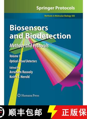 【3-4周达】Biosensors and Biodetection: Methods and Protocols Volume 1: Optical-Based Detectors - Bio... [9781617379116]