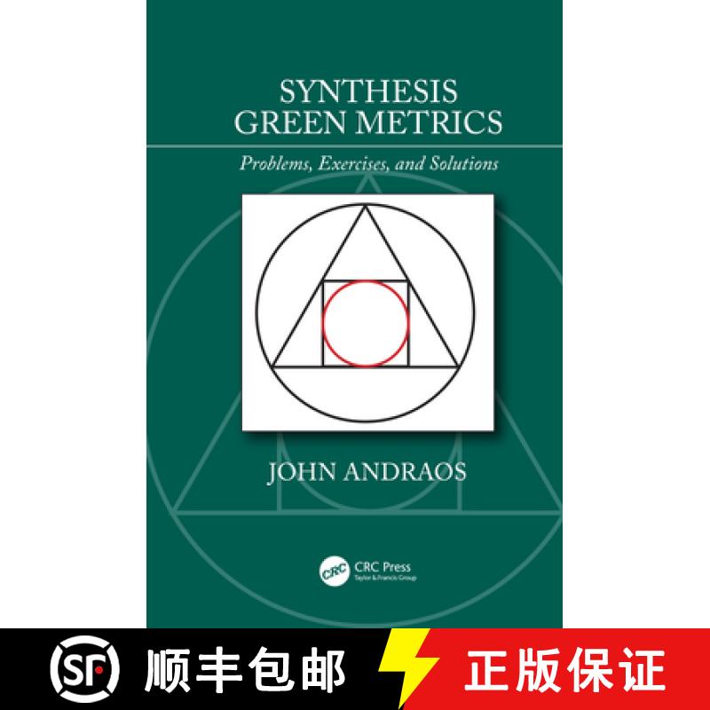 【3-4周达】Synthesis Green Metrics: Problems, Exercises, and Solutions [9780367002268]