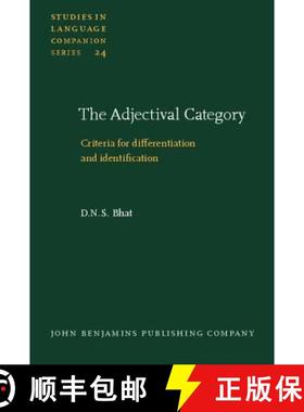 【3-4周达】Adjectival Category: Criteria for differentiation and identification [9789027230270]