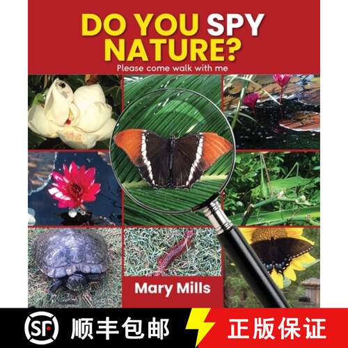 【3-4周达】精装 Do You Spy Nature ? Please Come Walk With Me [9781088237342]