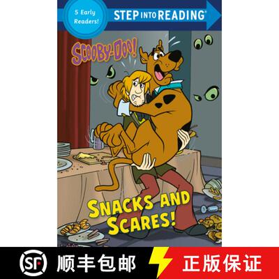 【3-4周达】Snacks and Scares! (Scooby-Doo) [9780593431214]