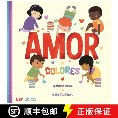 【3-4周达】Amor de colores (Bilingual: English/Spanish) [9781948066068]