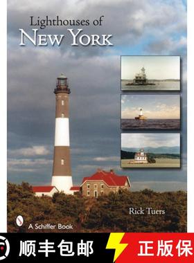 【3-4周达】Lighthouses of New York State: A Photographic and Historic Digest of New York's Maritime T... [9780764326929]