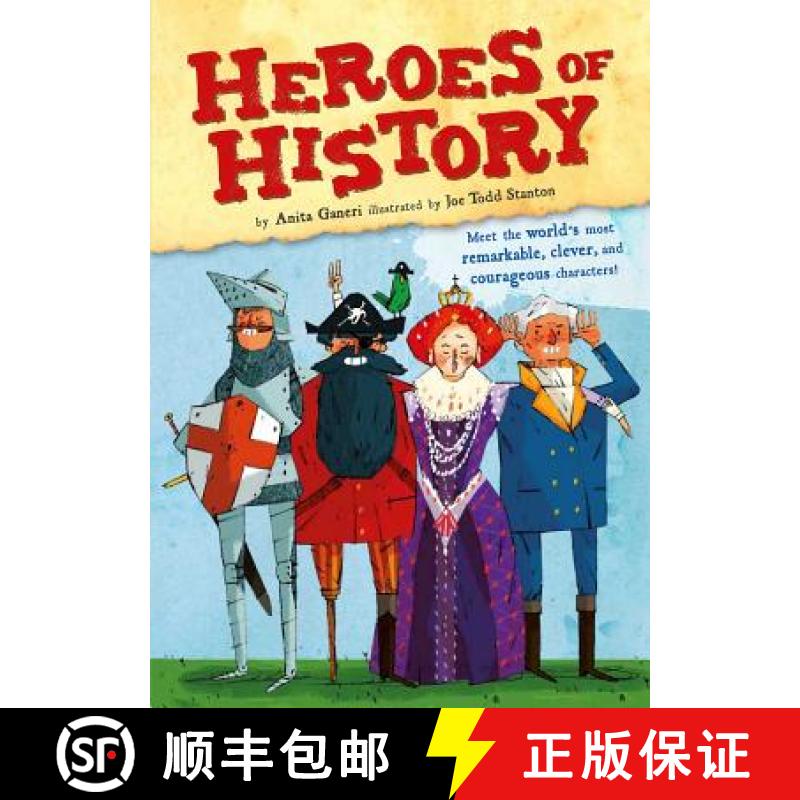【3-4周达】Heroes of History [9781499800791]
