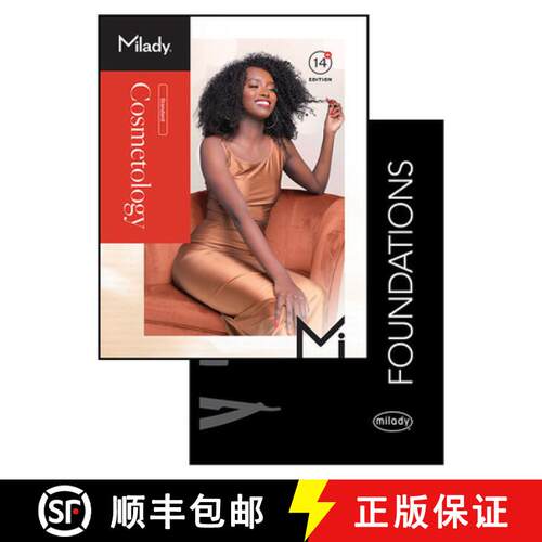 【3-4周达】精装 Milady's Standard Cosmetology with Standard Foundations (Hardcover) [9780357871492]