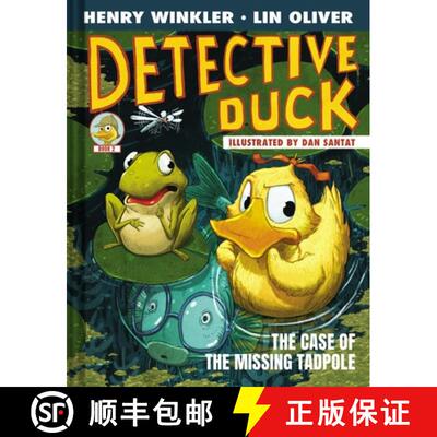 预订 精装 Detective Duck: The Case of the Missing Tadpole (Detective Duck #2) [9781419766817]