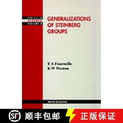 【3-4周达】GENERALIZATIONS OF STEINBERG GROUPS (V4) [9789810220280]