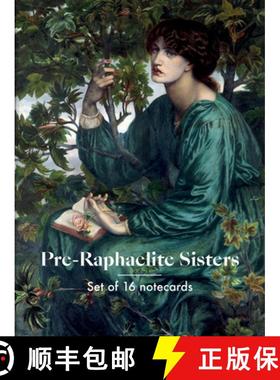 【3-4周达】Pre-Raphaelite Sisters: Notecards [9781855147621]