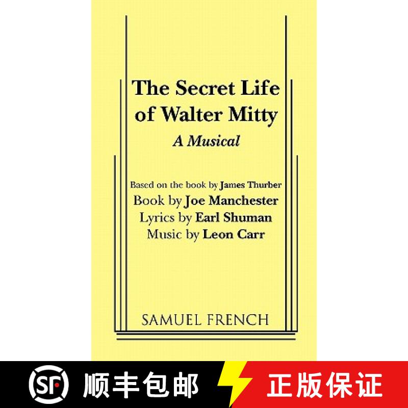 【3-4周达】Secret Life of Walter Mitty: - Playscript [9780573680502]