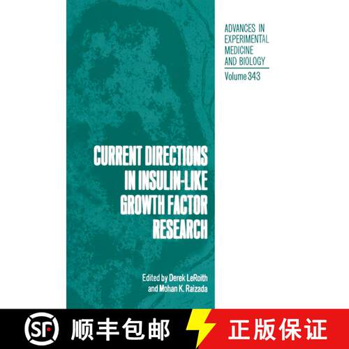 【3-4周达】Current Directions in Insulin-Like Growth Factor Research [9781461363019]