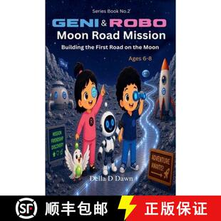 【3-4周达】Geni & Robo Moon Road Mission [9798233916755]