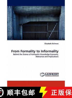 预订 From Formality to Informality [9783844327212]