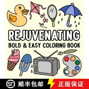 【3-4周达】Rejuvenating Bold and Easy Coloring Book [9798330315918]