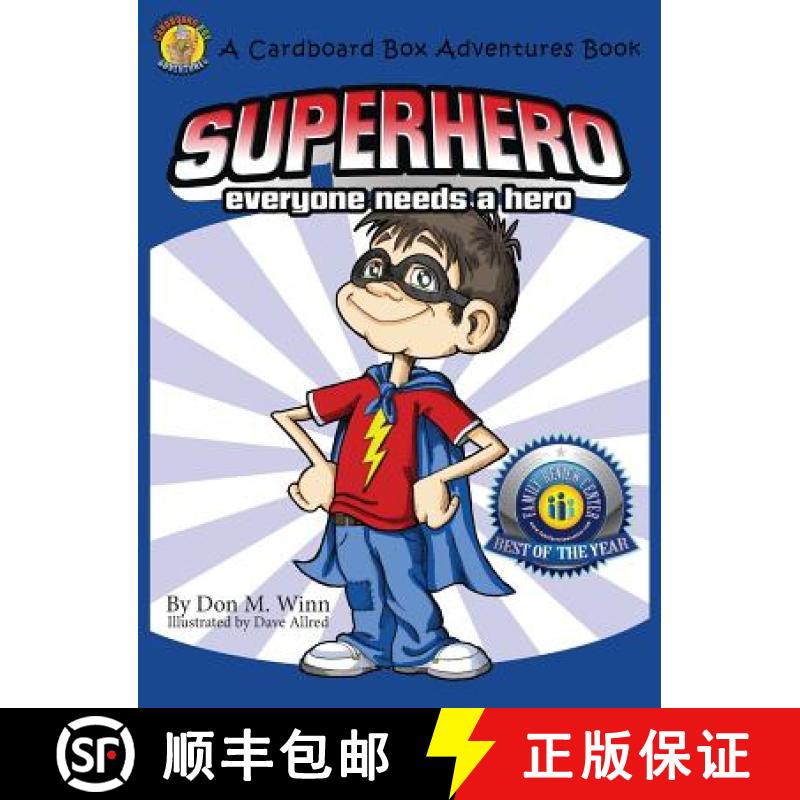 【2-3周达】Superhero: A Kids Book about How Anybody Can Be an Answer to the Question, What Is a Hero?... [9781937615130]