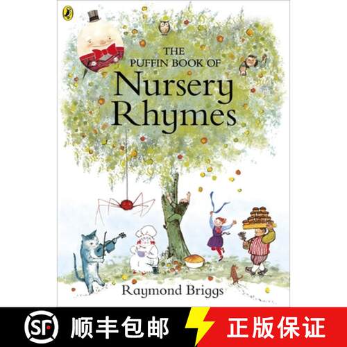 【3-4周达】精装 The Puffin Book of Nursery Rhymes : Originally published as The Mother Goose Treasury [9780141370163]