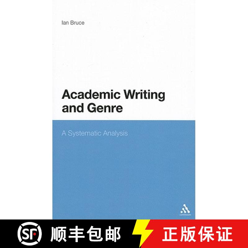 【3-4周达】Academic Writing and Genre: A Systematic Analysis [9781441103086]