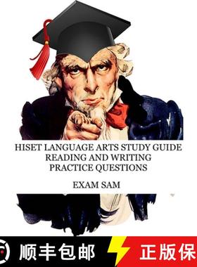 【3-4周达】HiSET Language Arts Study Guide: 575 Practice Questions for the Reading and Writing High S... [9781949282603]