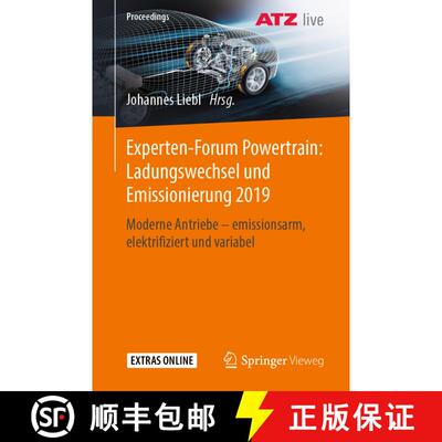 【3-4周达】Experten-Forum Powertrain: Ladungswechsel und Emissionierung 2019 : Moderne Antriebe - emi... [9783658287085]
