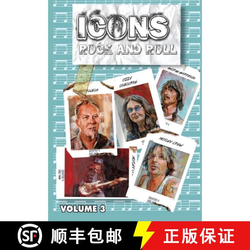 【3-4周达】Orbit: Icons of Rock and Roll: Volume #3: Metallica, Mötley Crüe, Ozzy and George Harrison [9781954044685]