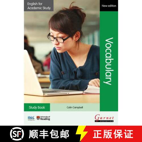 【3-4周达】精装 English for Academic Study: Vocabulary Study Book - Edition 2 [9781908614438]