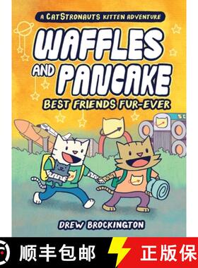 【3-4周达】Waffles and Pancake: Best Friends Fur-Ever (a Graphic Novel) [9780316500647]