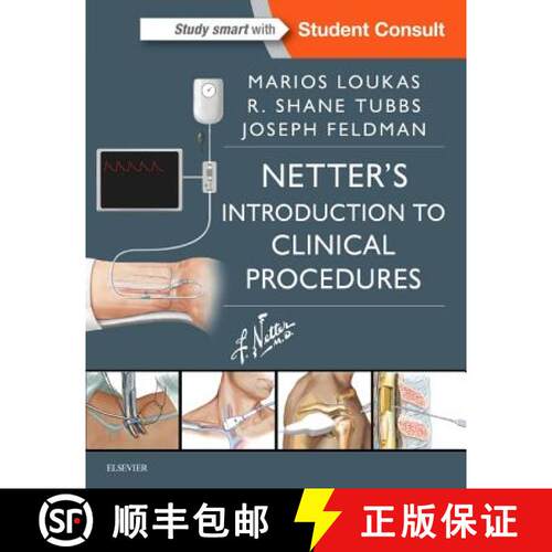 【3-4周达】Netter’s Introduction to Clinical Procedures [9780323370554]