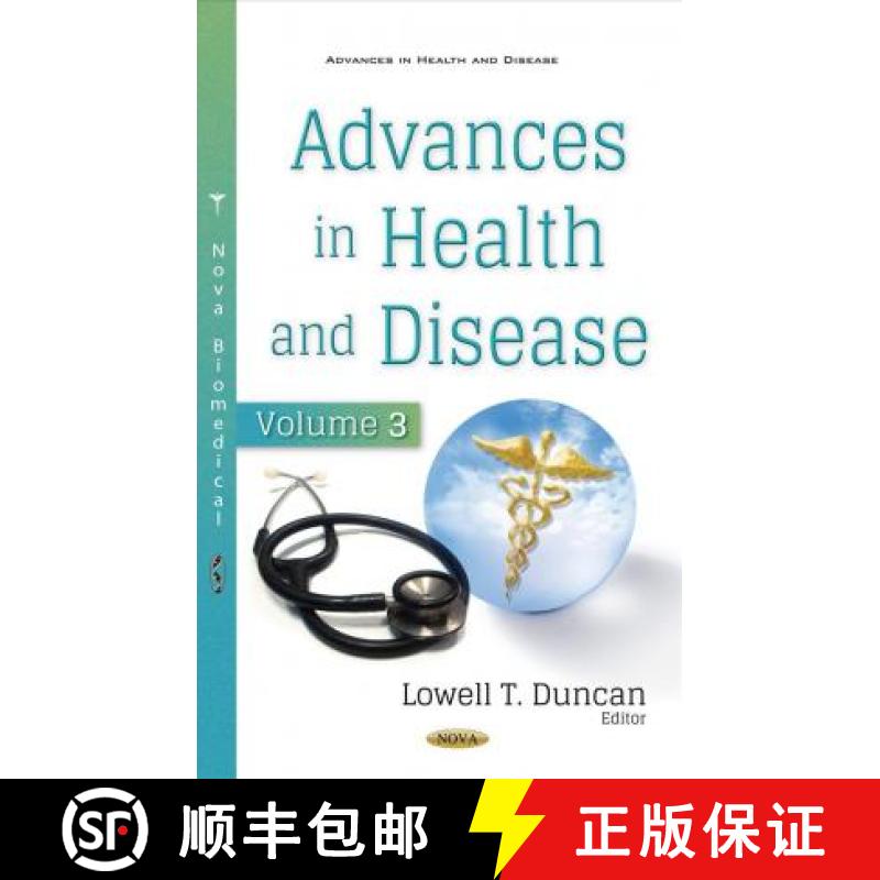 【3-4周达】Advances in Health and Disease: Volume 3 [9781536130201]