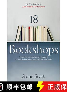 【3-4周达】18 Bookshops [9781910985021]
