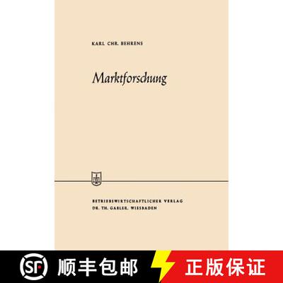 【3-4周达】Marktforschung [9783663030119]