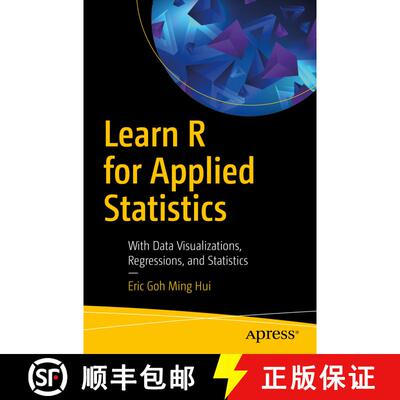 【3-4周达】Learn R for Applied Statistics : With Data Visualizations, Regressions, and Statistics (Fi... [9781484241998]