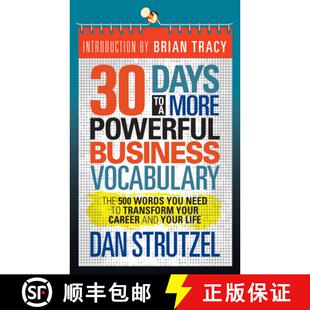【3-4周达】30 Days to a More Powerful Business Vocabulary : The 500 Words You Need to Transform Your ... [9781722503239]