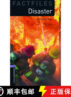 【3-4周达】Oxford Bookworms Library Factfiles: Level 4:: Disaster! Audio Pack [9780194638043]