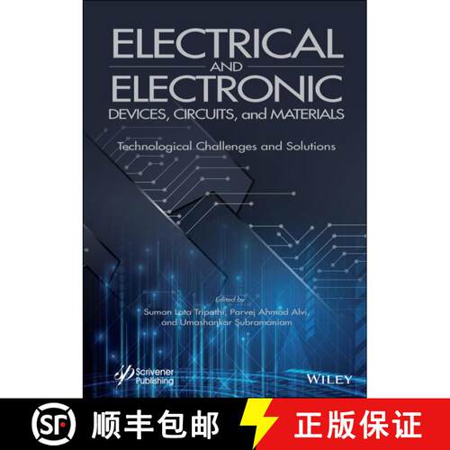 【3-4周达】精装 Electrical And Electronic Devices, Circuits, And Materials [Wiley材料科学] [9781119750369]