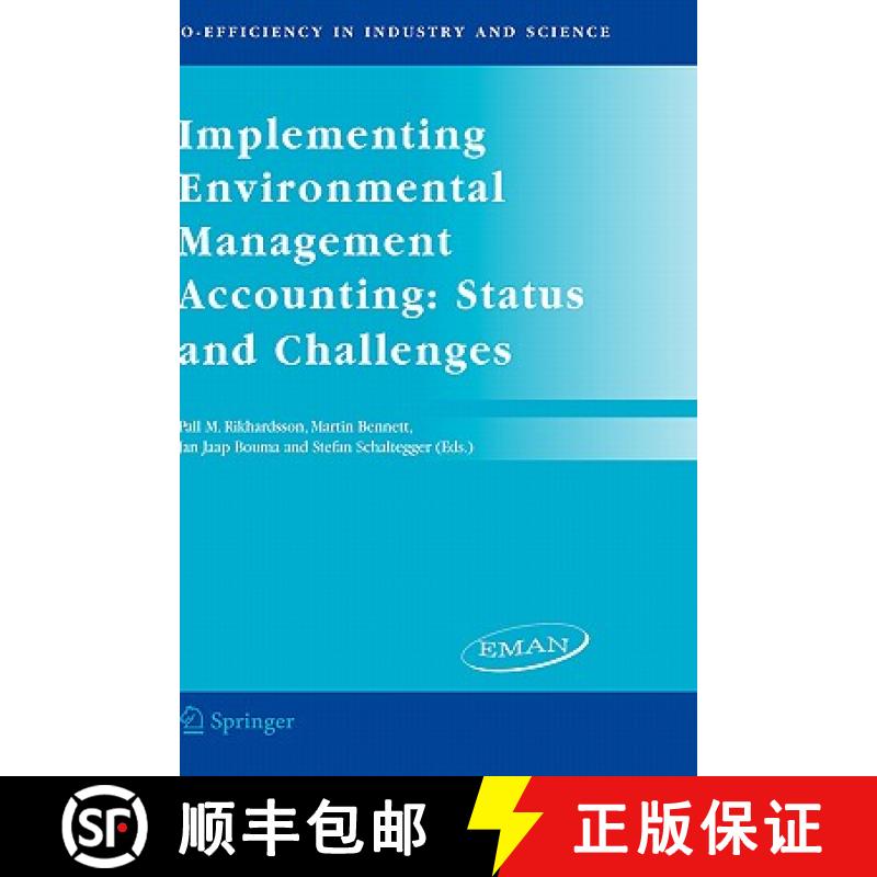 【3-4周达】Implementing Environmental Management Accounting: Status and Challenges [9781402033711]