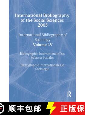 【3-4周达】Ibss: Sociology: 2005 Vol.55: International Bibliography of the Social Sciences [9780415417181]