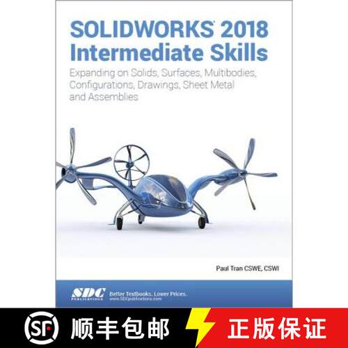 【3-4周达】Solidworks 2018 Intermediate Skills [9781630571641]