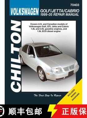 【3-4周达】Chilton's Volkswagon Golf/Jetta 1995-05 Repair Manual [9781563927188]