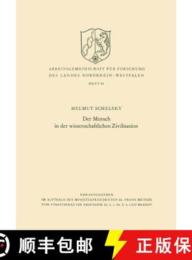 【3-4周达】Der Mensch in Der Wissenschaftlichen Zivilisation [9783663002468]