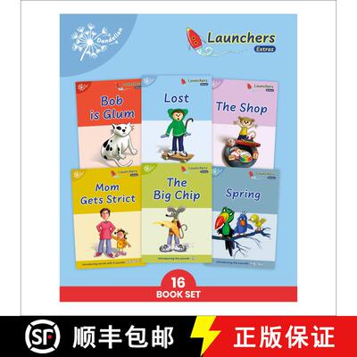 【3-4周达】Phonic Books Dandelion Launchers Extras Stages 8-15 Lost (Blending 4 and 5 Sound Words, Tw... [9780744095340]