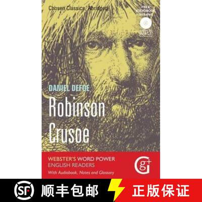 【3-4周达】Robinson Crusoe: Abridged and Retold with Notes and Free Audiobook [9781910965320]